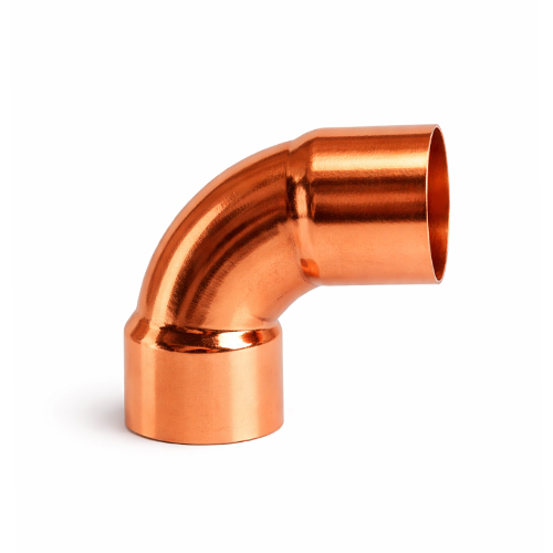 Codo Soldable Radio Largo de Cobre - Ice360